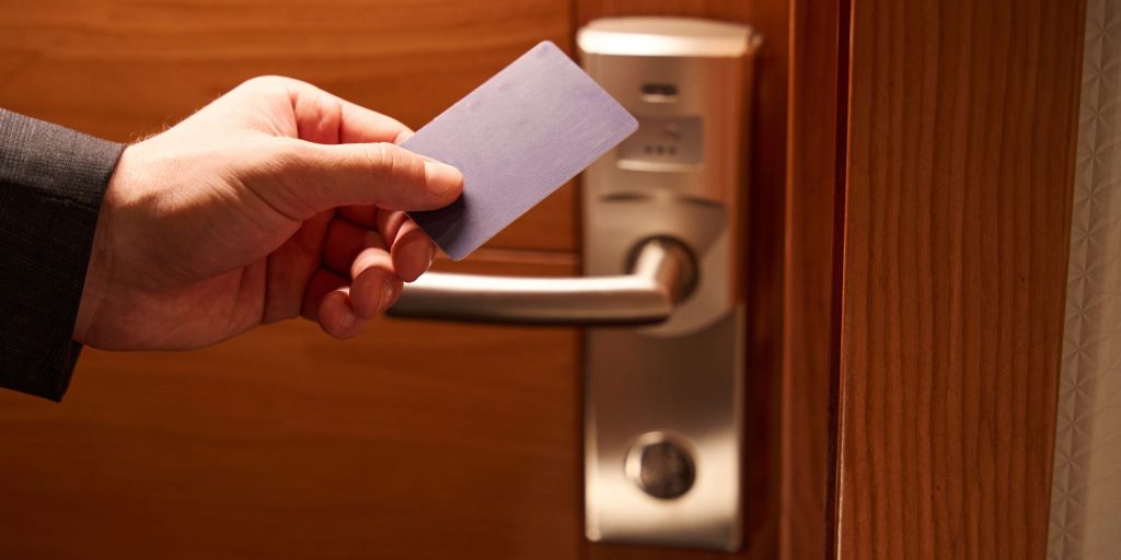 RFID cards or fobs for access control