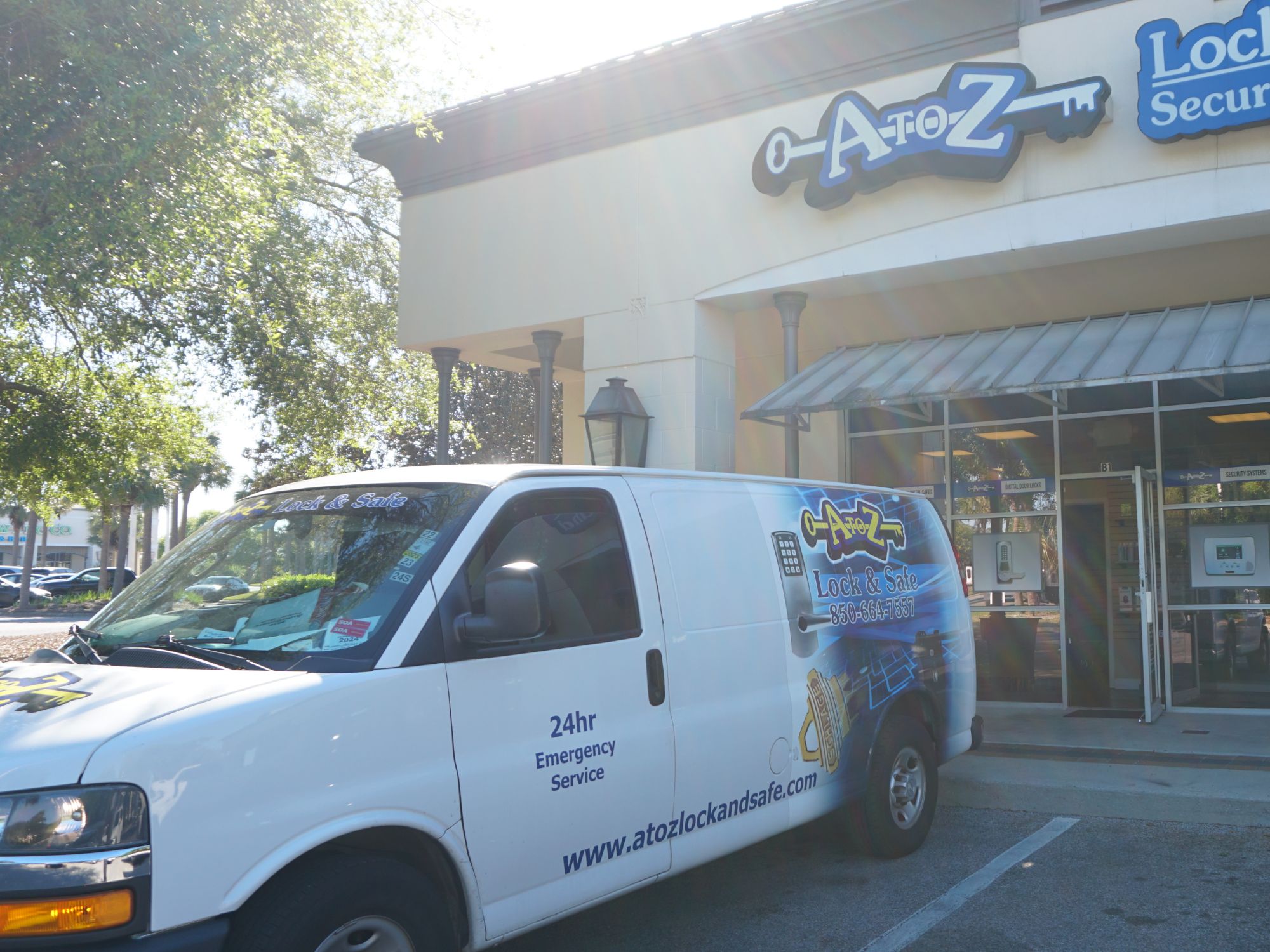 A to Z Lock & Safe Storefront - Emergency Locksmith Service